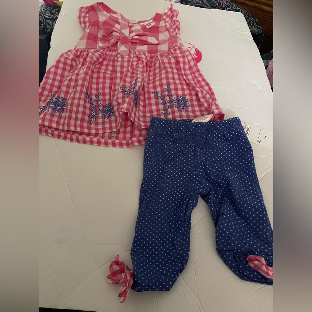 2pc pink and blue set